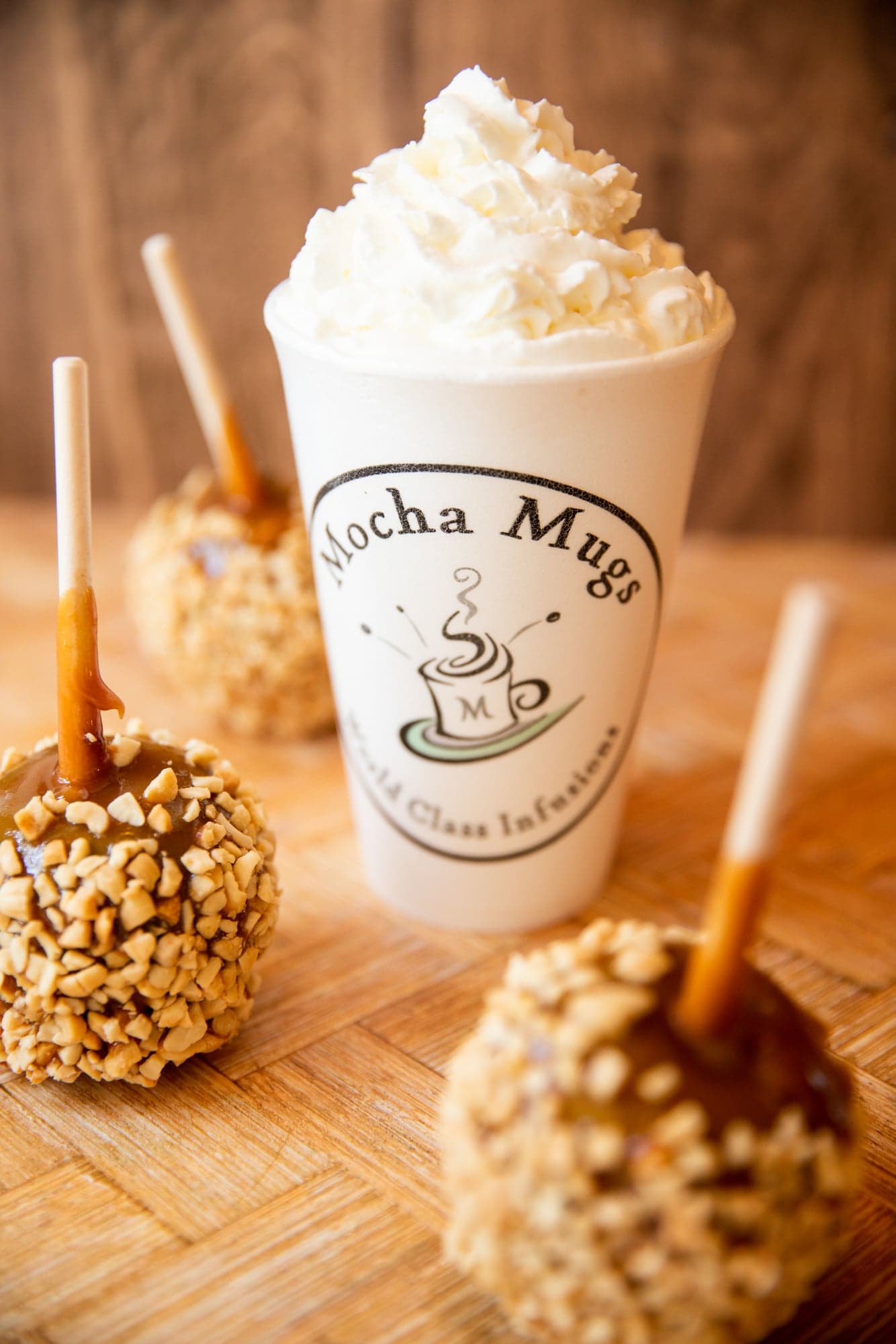 Caramel apple latte