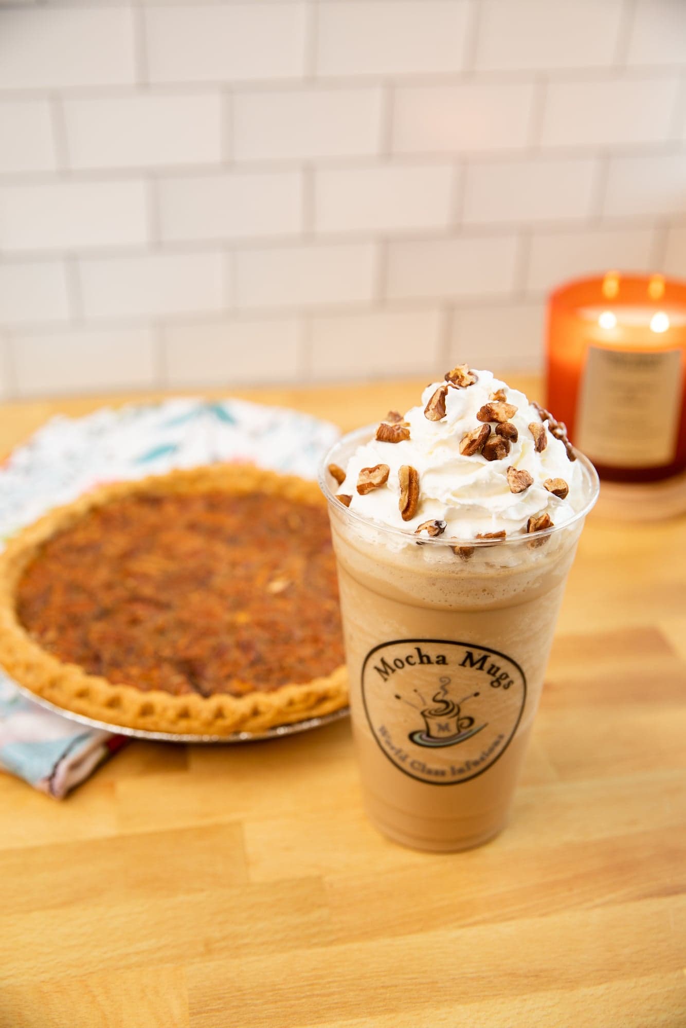 Pecan pie frappe