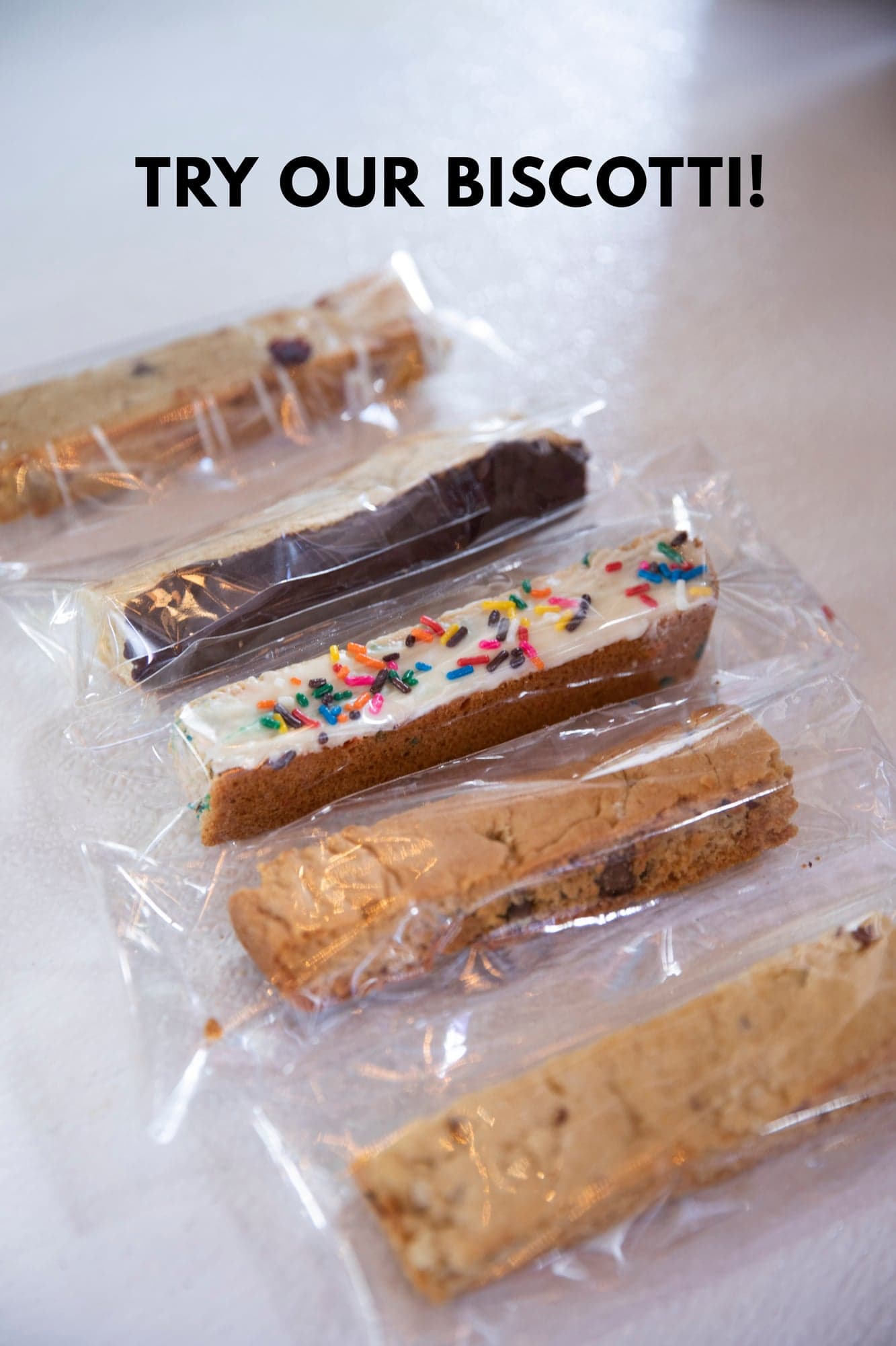 Try our biscotti