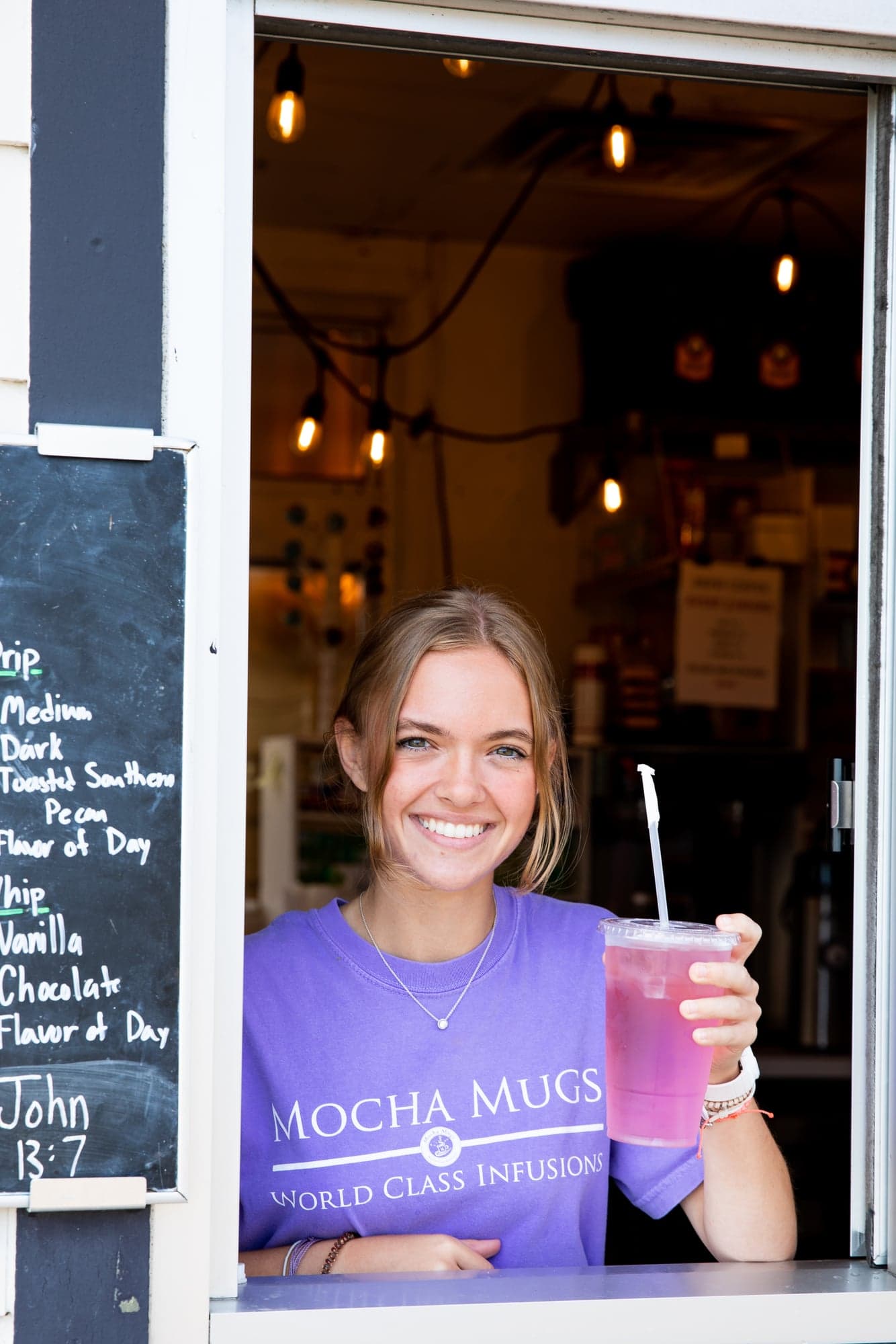 Watermelon lavender barista